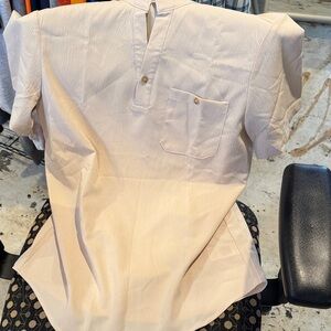 New SHEIN Cream Short Sleeve Shirt
